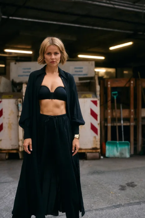 Schauspielerin Martina Fromader, fotografiert von Emanuel A. Klempa in München